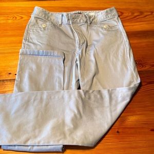 Eddie Bauer pants. Size P6. Excellent condition. Light blue chino pant.